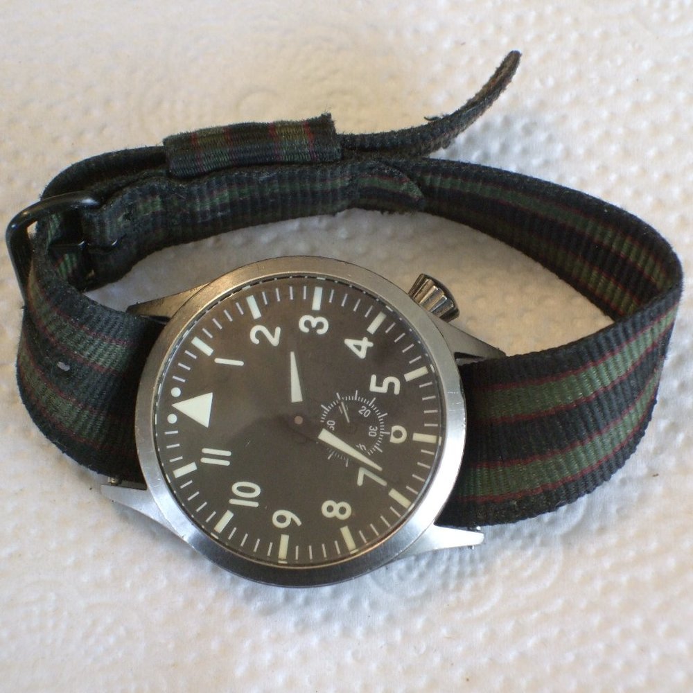 Maratac Stainless Steel Automatic Mid Pilot Watch 39mm